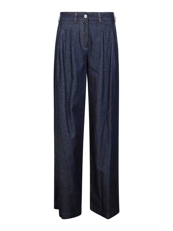 Jejia Pantalons Décontractés - Bleu