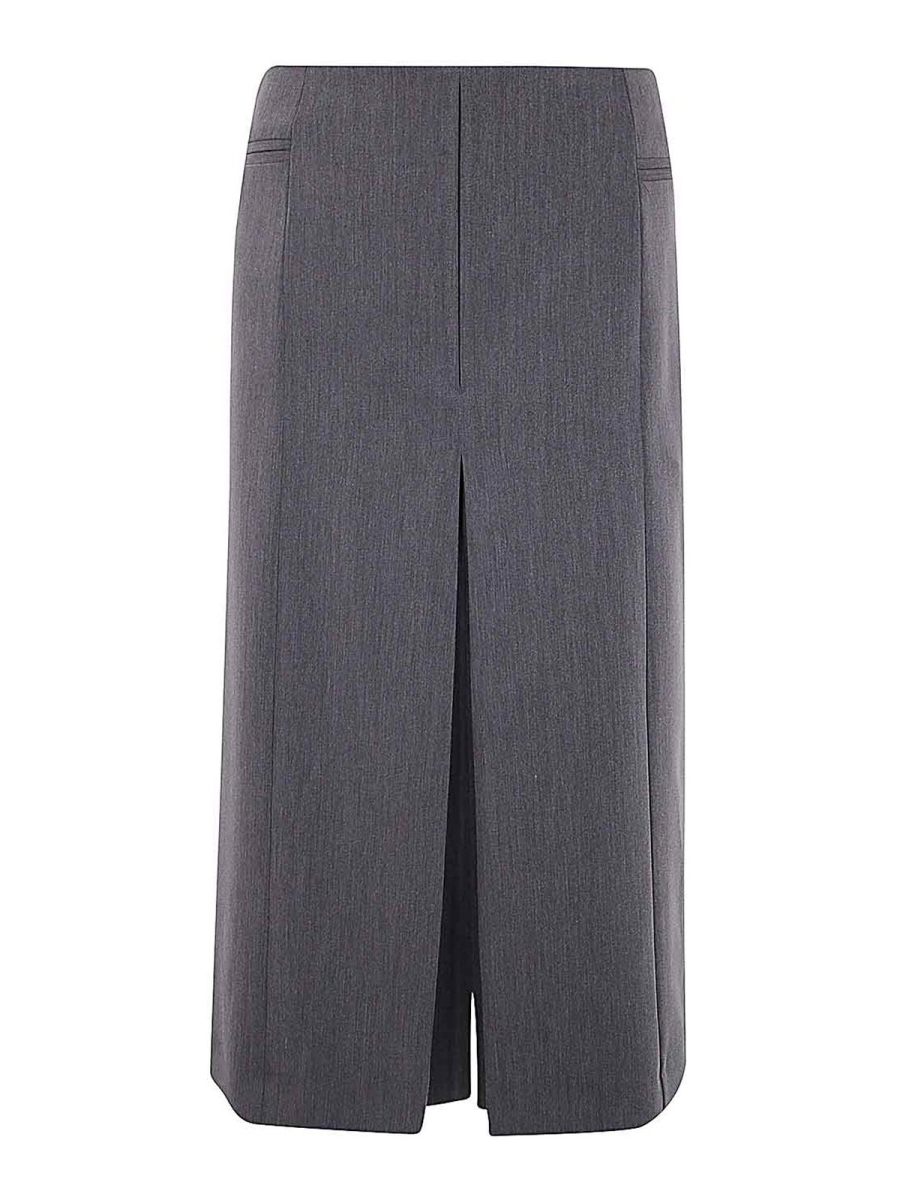 Pinko Jupe Midi - Gris