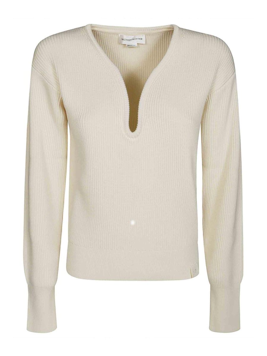 Victoria Beckham Chemise - Blanc