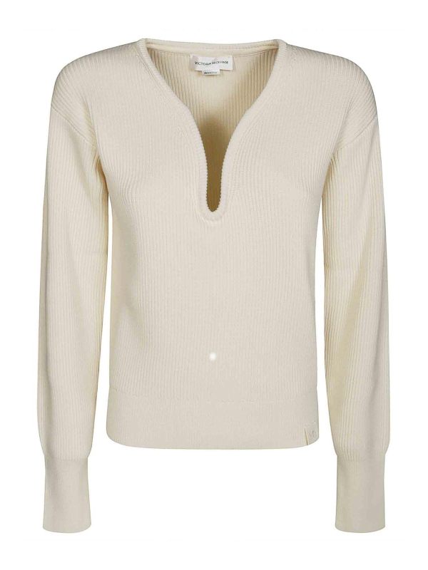 Victoria Beckham Chemise - Blanc