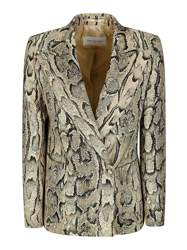 Dries Van Noten Veste Casual - Beige