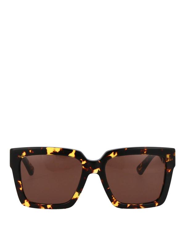 Bottega Veneta Lunettes De Soleil - Marron
