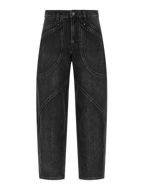 Isabel Marant Jean Bootcut - Noir