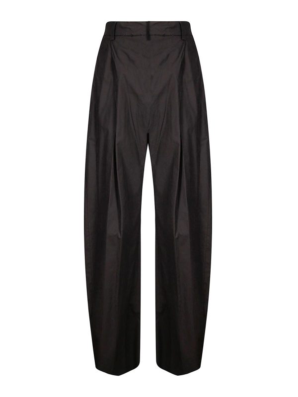 Thelatest Pantalons Décontractés - Noir