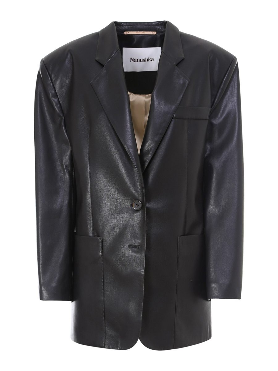 Nanushka Blouson En Cuir - Evan
