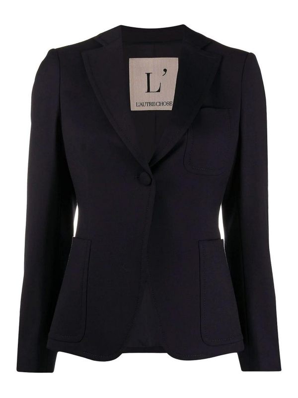 L' Autre Chose Blazer - Bleu Foncé