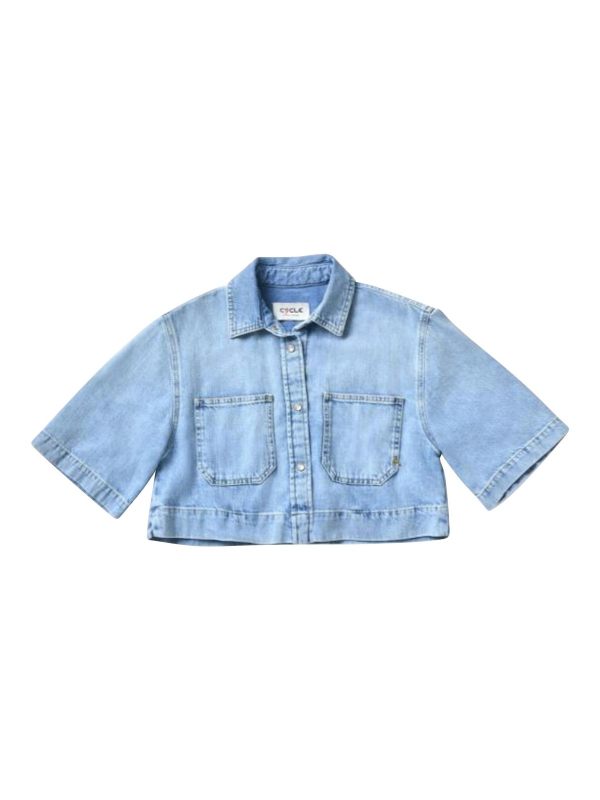 Cycle Jeans Chemise - Bleu