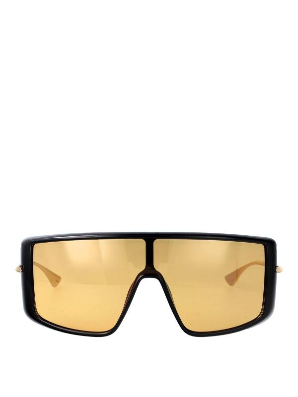 Alexander Mcqueen Lunettes De Soleil - Noir