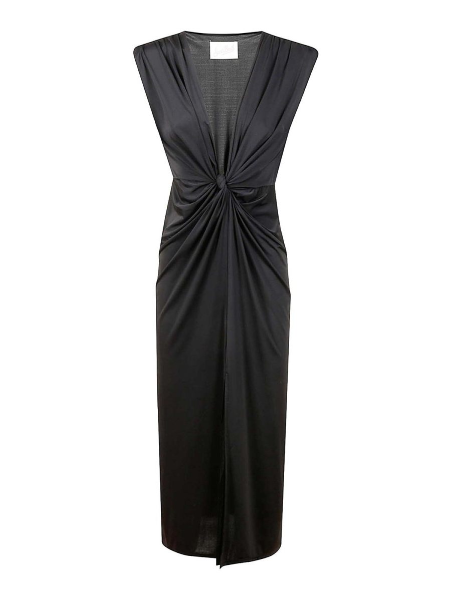 Mc2 Saint Barth Robe Au Genou - Noir