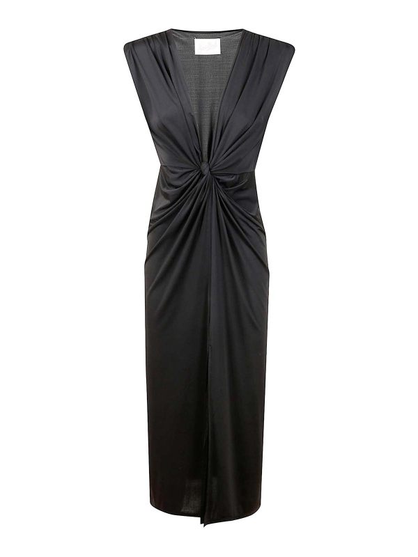 Mc2 Saint Barth Robe Au Genou - Noir