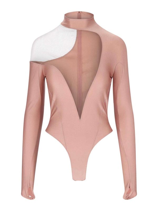 Mugler Top - Couleur Chair