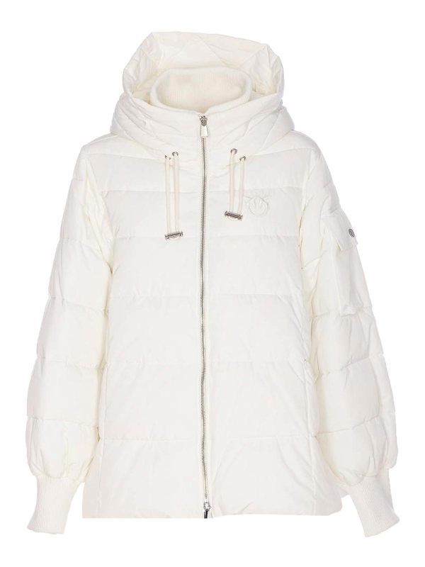 Pinko Blouson Rembourré - Blanc