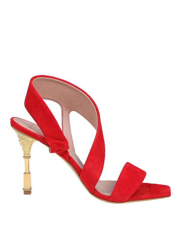 Balmain Sandales - Rouge