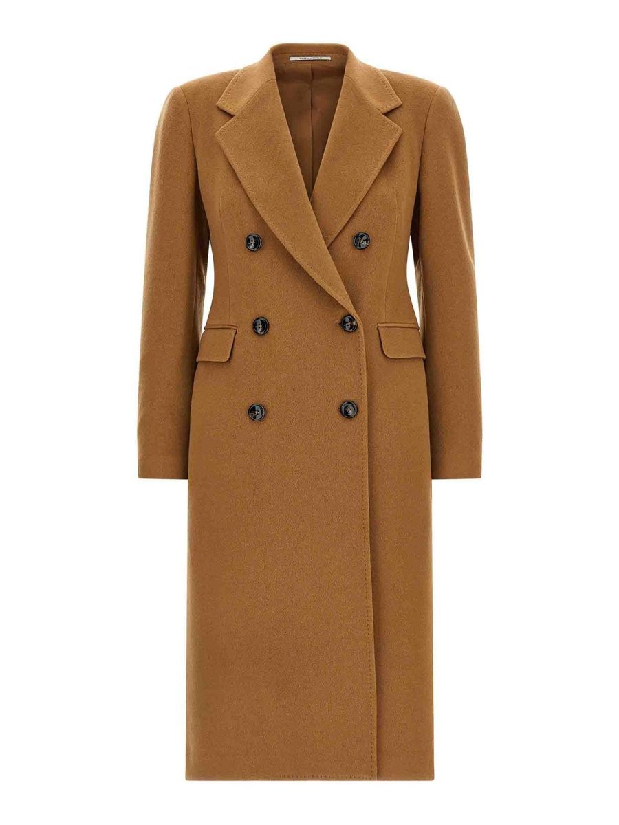 Tagliatore Manteau Court - Marron