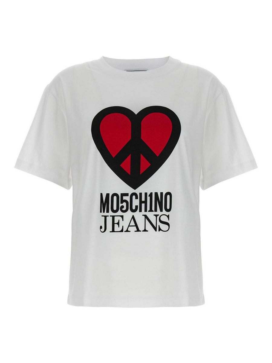 Moschino Jeans T-Shirt - Blanc