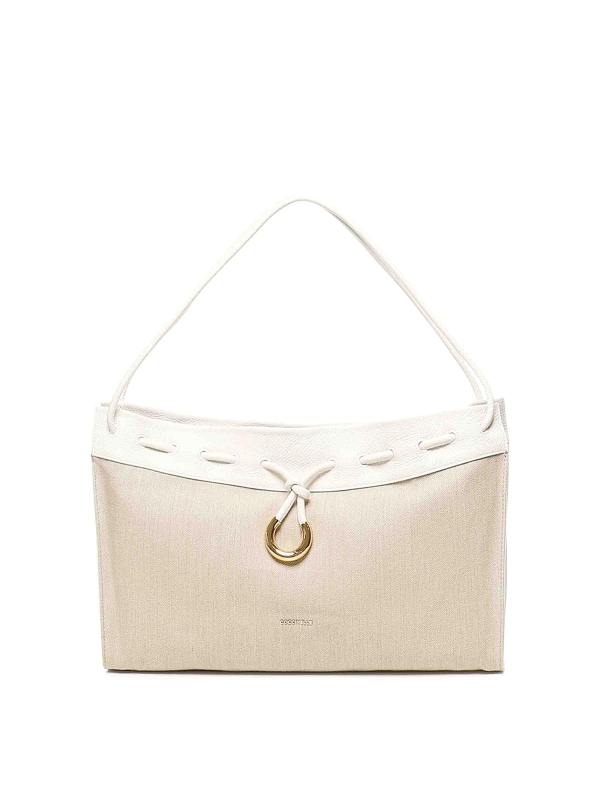 Coccinelle Sac Bandoulière - Blanc
