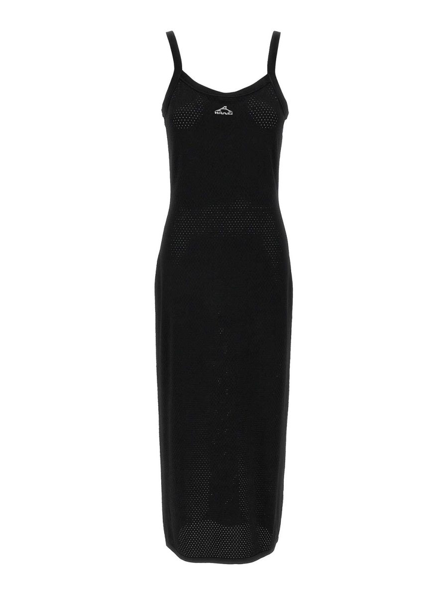 T By Alexander Wang Robe Au Genou - Noir