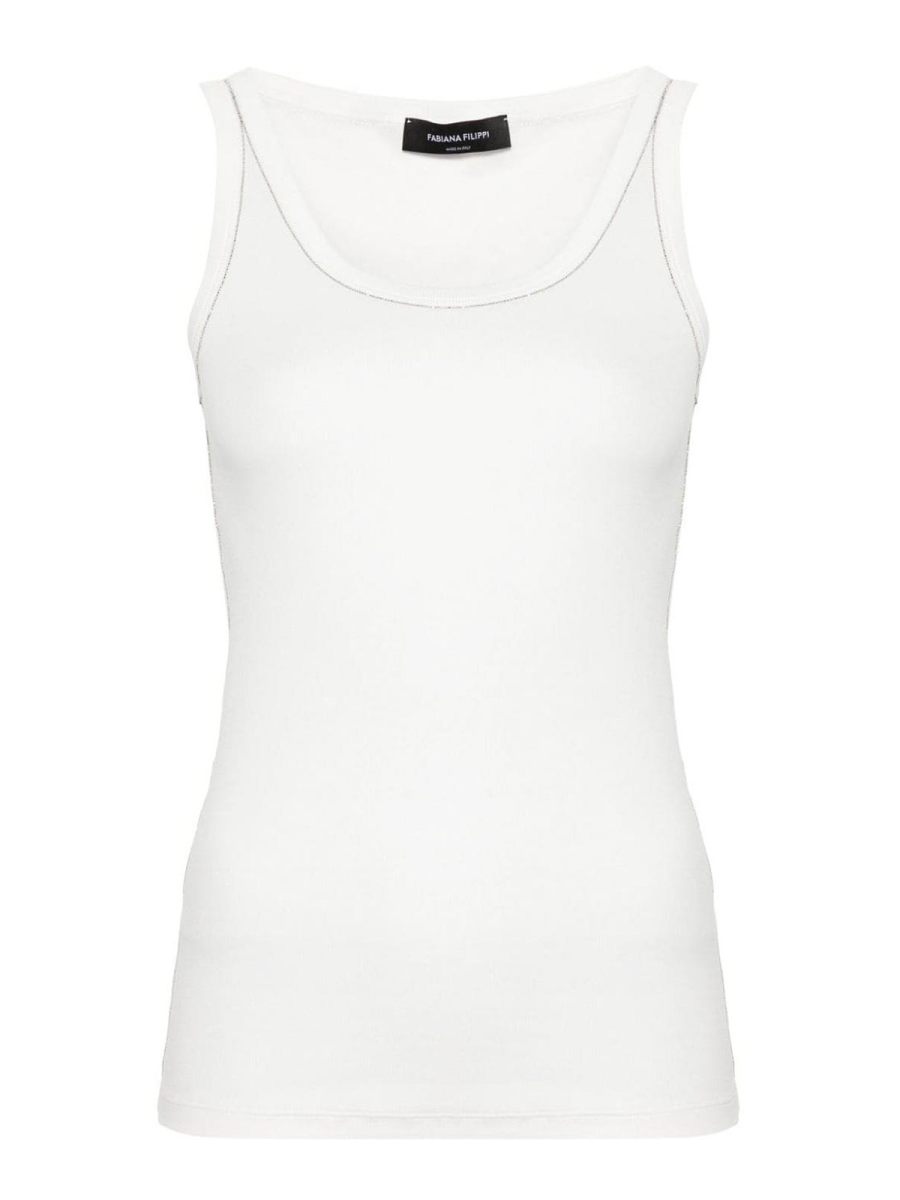 Fabiana Filippi Top - Blanc