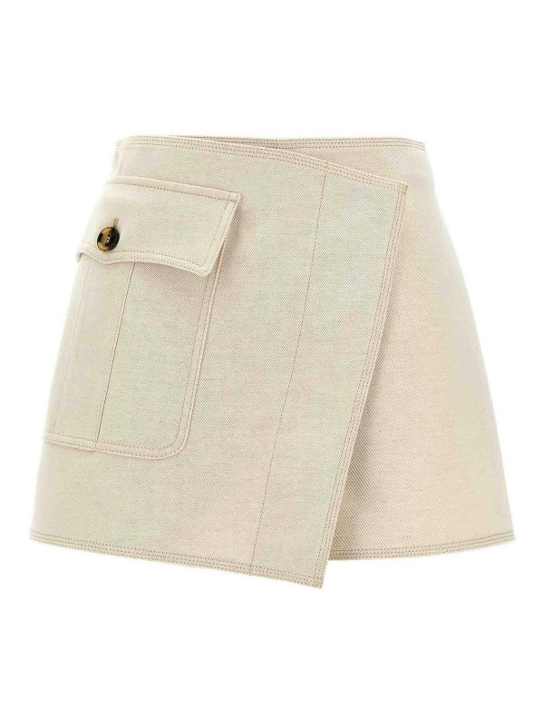 Philosophy di Lorenzo Serafini Robe Courte - Blanc