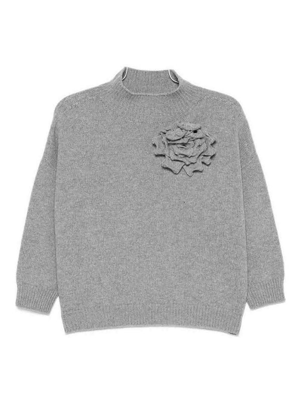 Vanisé Pull Col Rond - Gris