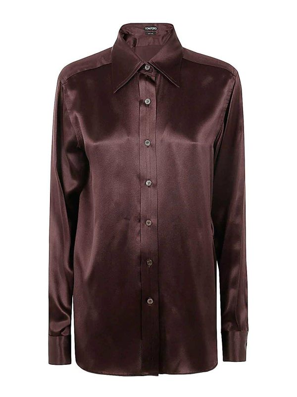Tom Ford Chemise - Marron