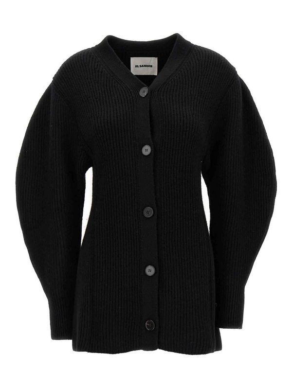 Jil Sander Cardigan - Noir