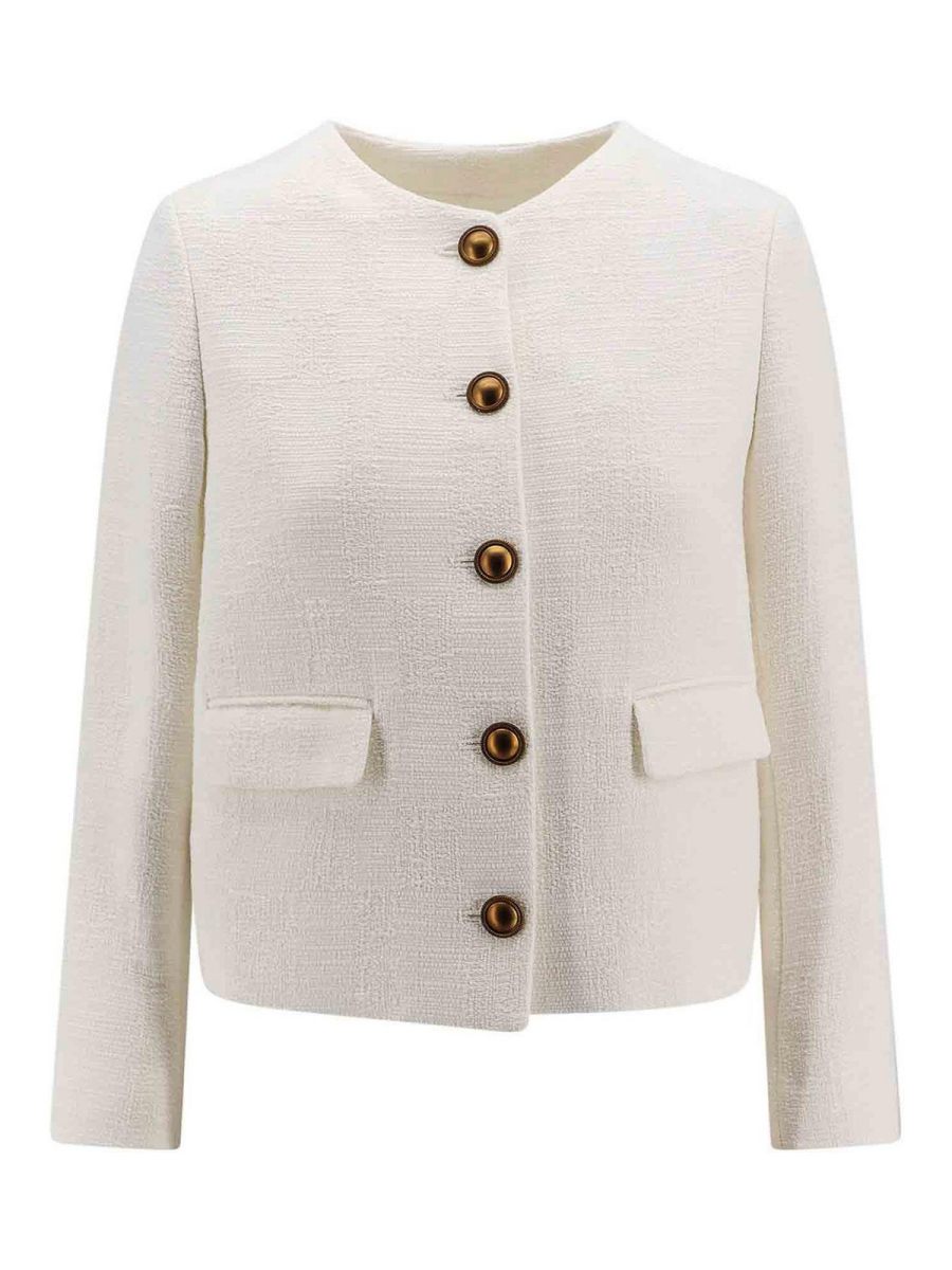Saulina Blazer - Blanc