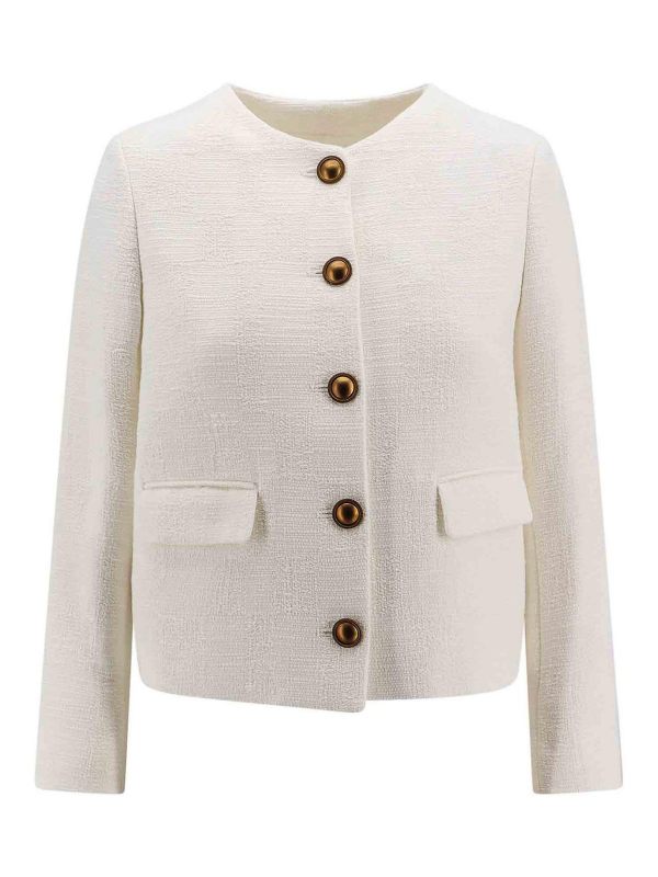 Saulina Blazer - Blanc