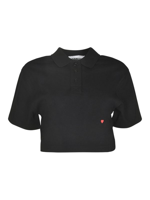 Moschino Pull Col Rond - Noir