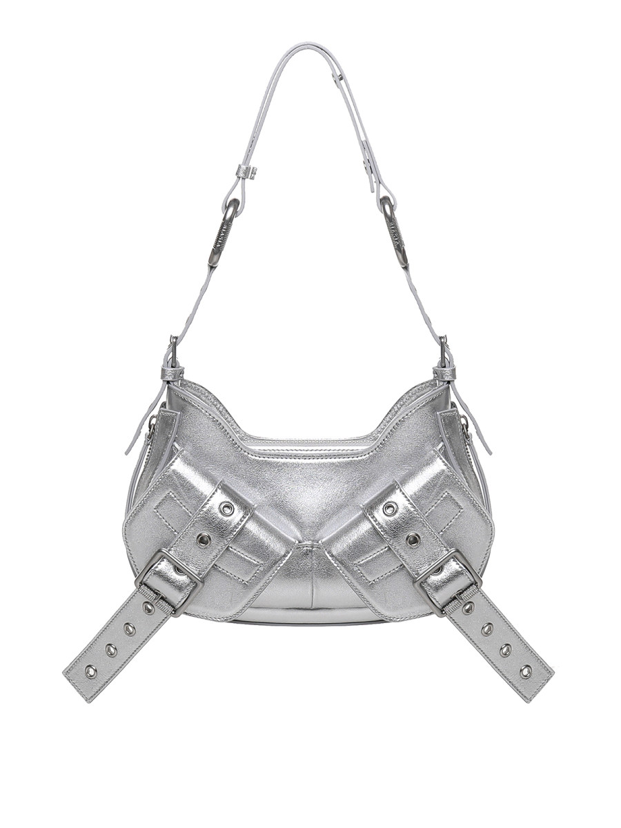 Biasia Sac Porté Épaule - Argent