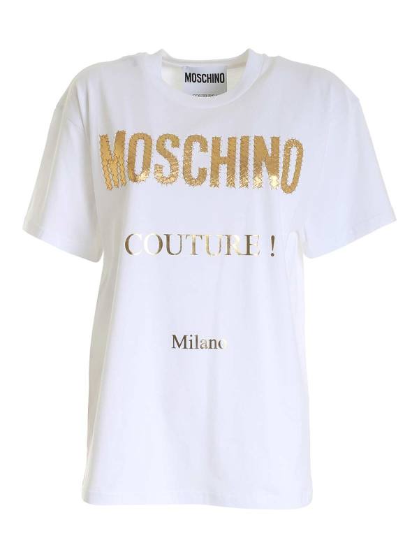Moschino T-Shirt - Blanc