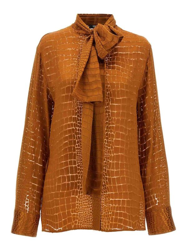 Versace Chemise - Marron