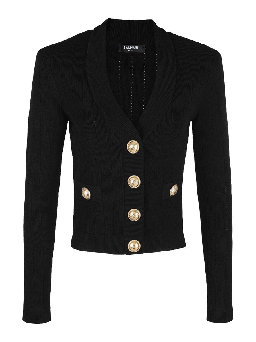 Balmain Cardigan - Noir