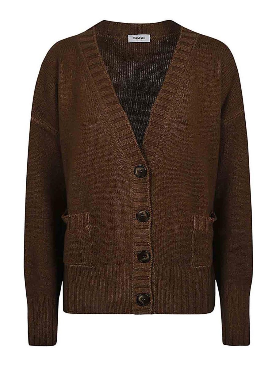Base Cardigan - Marron