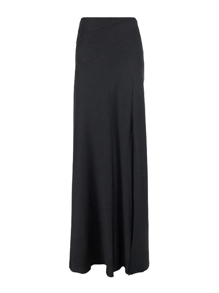 Alberta Ferretti Jupe Midi - Noir