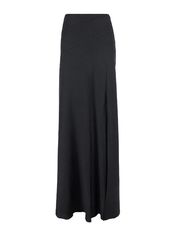 Alberta Ferretti Jupe Midi - Noir