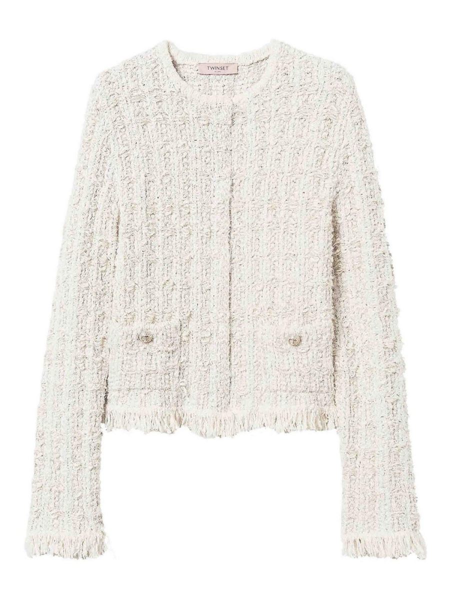 Twinset Veste Casual - Crème