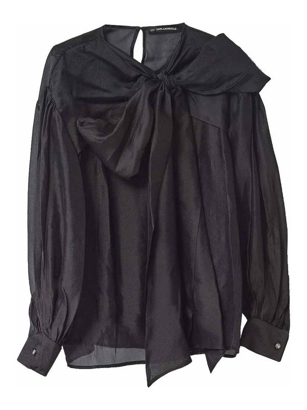 Karl Lagerfeld Blouse - Noir