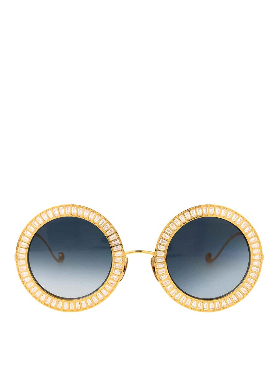 Anna-Karin Karlsson Lunettes De Soleil - Or