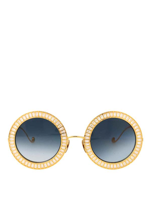 Anna-Karin Karlsson Lunettes De Soleil - Or