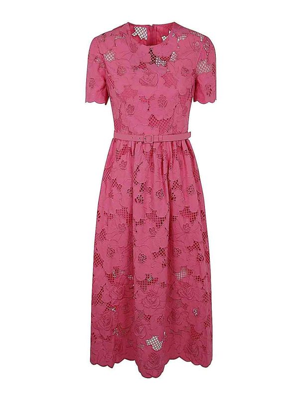 Self Portrait Maxi Robe - Rose