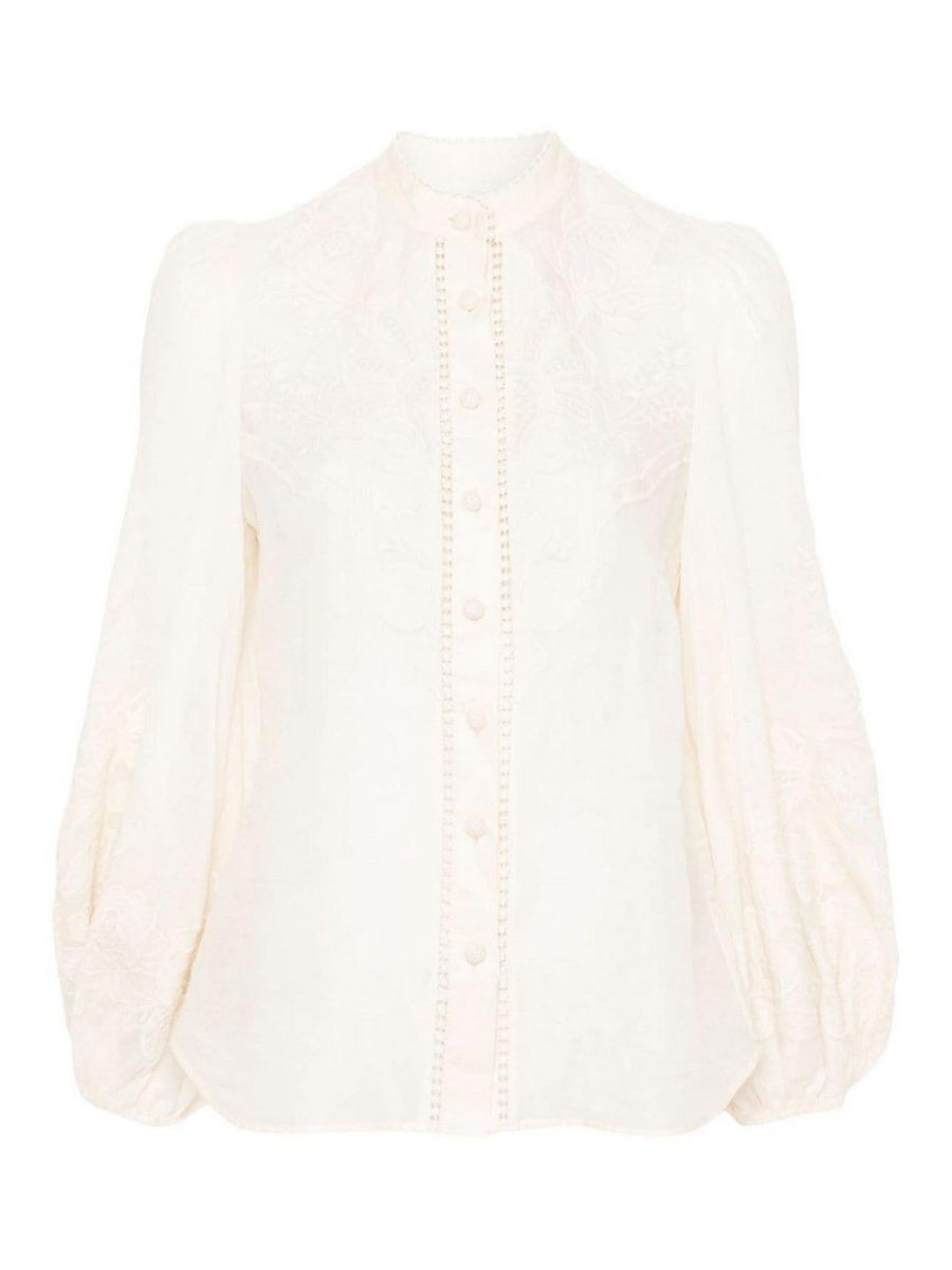 Zimmermann Blouse - Beige