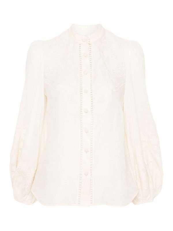 Zimmermann Blouse - Beige