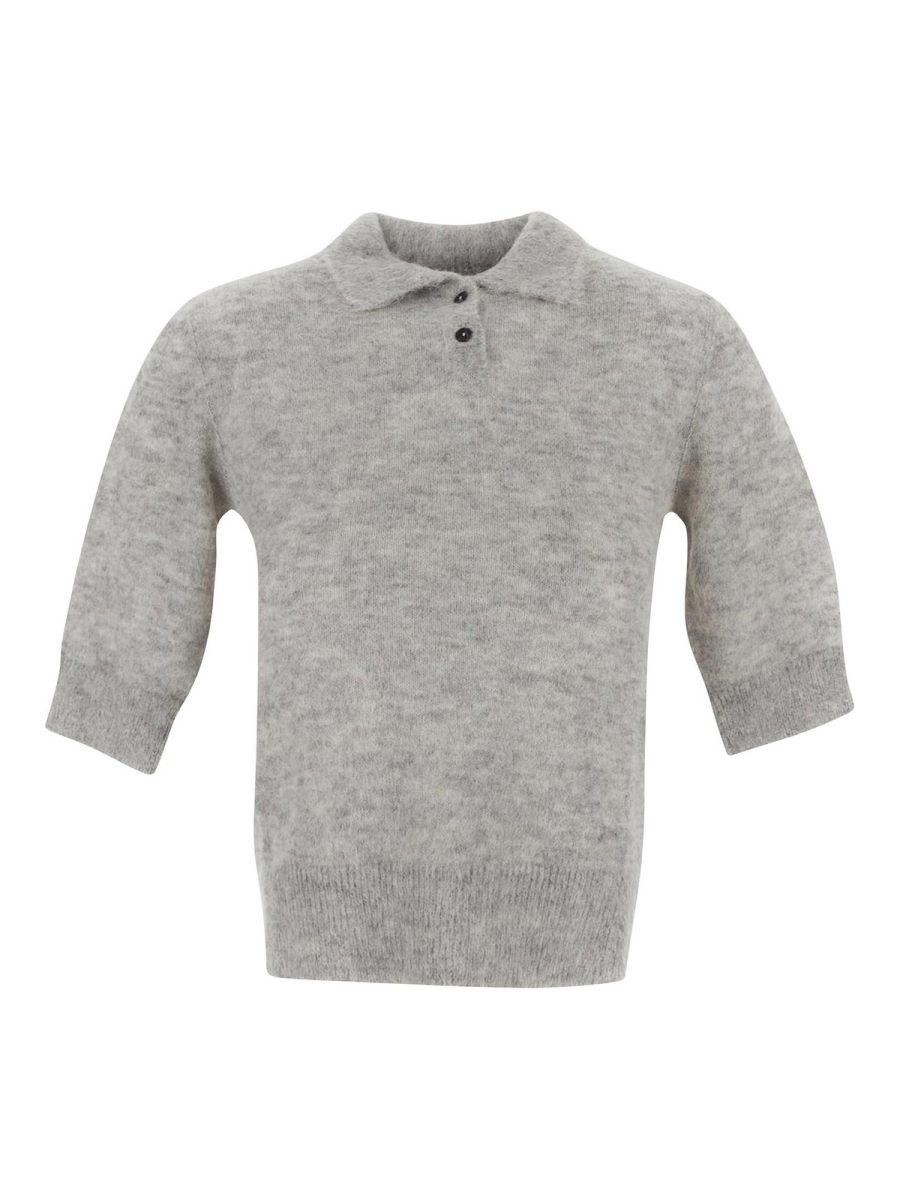 Lardini Pull Col Rond - Gris