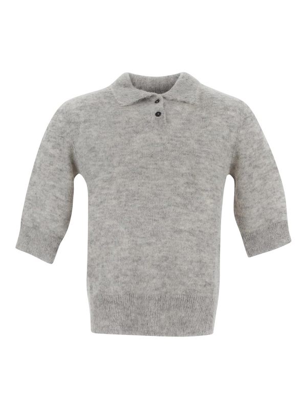 Lardini Pull Col Rond - Gris