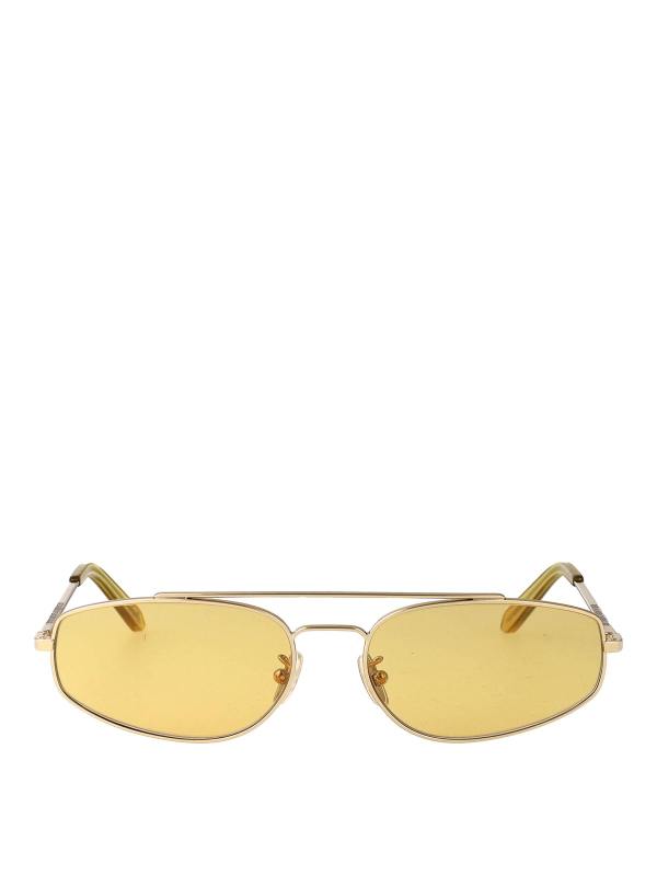Retro Super Future Lunettes De Soleil - Jaune