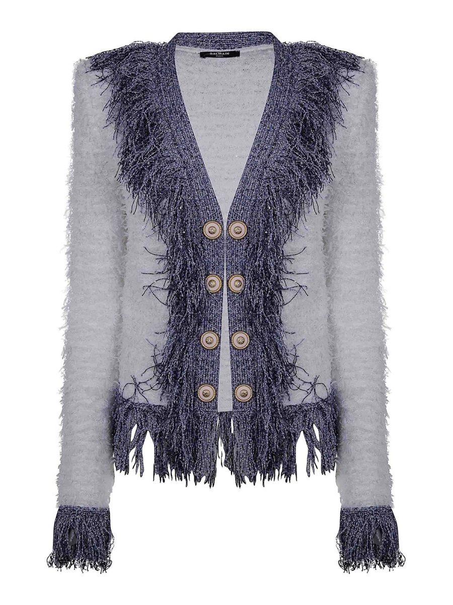 Balmain Veste Casual - Blanc