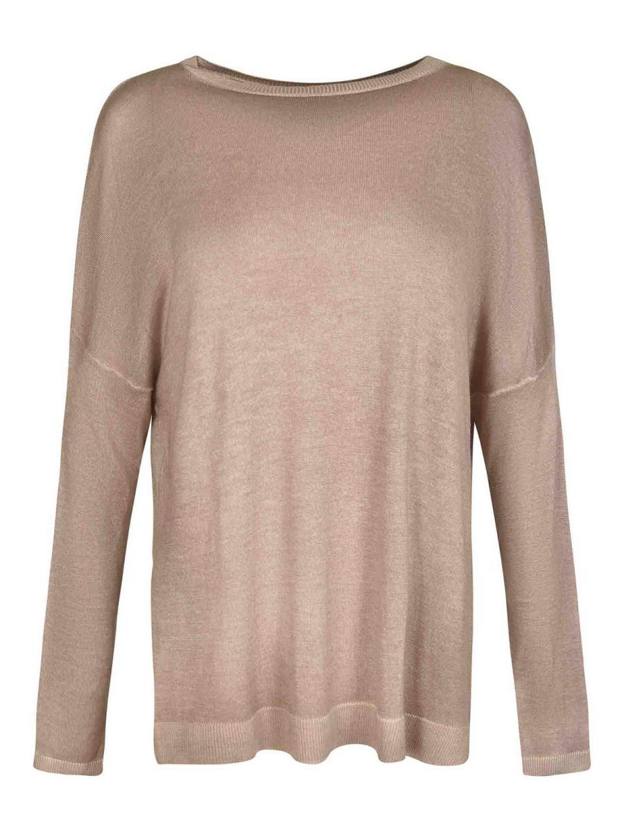 Avant Toi Pull Col Rond - Beige