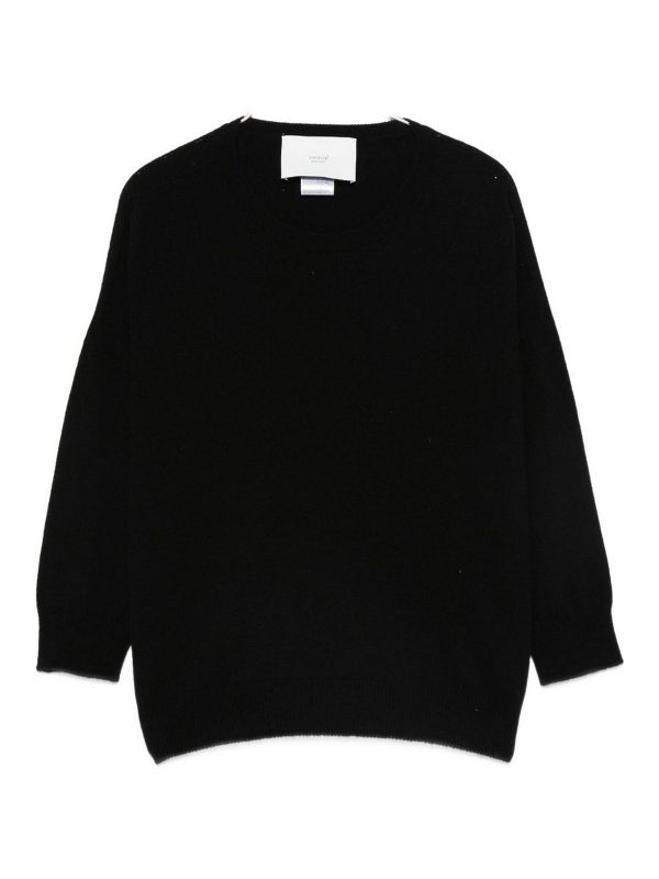 Vanisé Pull Col Rond - Noir