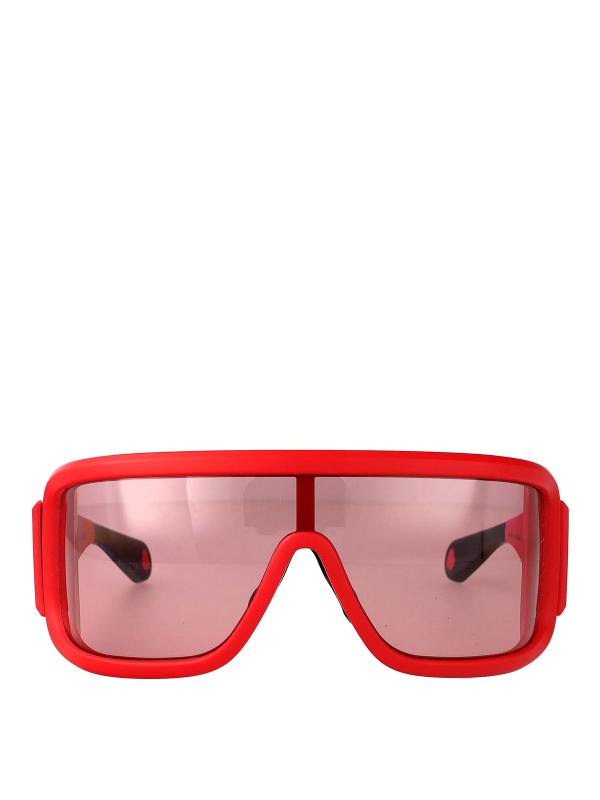 Moncler Lunettes De Soleil - Rouge
